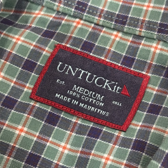 UNTUCKit Edes Multicolor Plaid Shirt - Picture 6 of 7